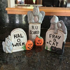 Halloween Gravestone Set